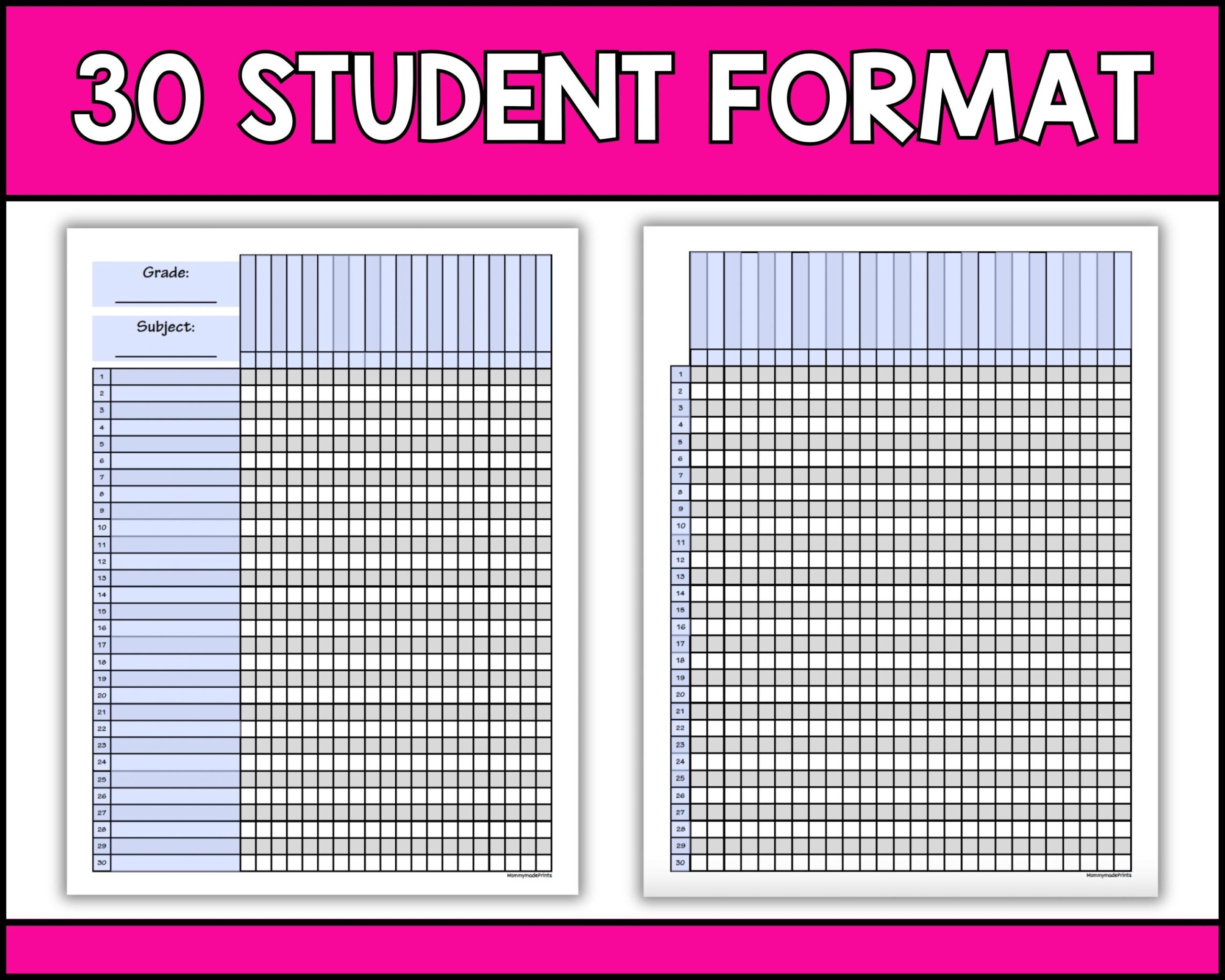 Editable Teacher Gradebook Printable Teacher Planner Grade Tracker Student Tracker Attendance Tracker Class Checklist Etsy