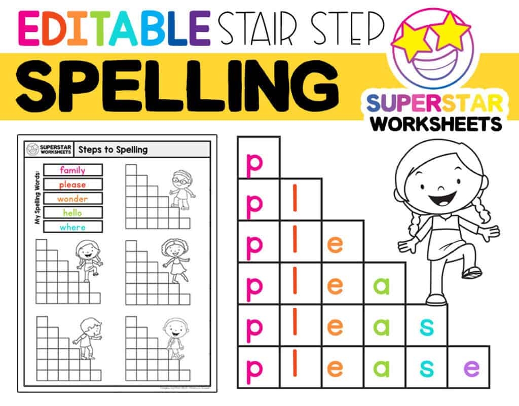 Editable Printable Worksheets For Kids