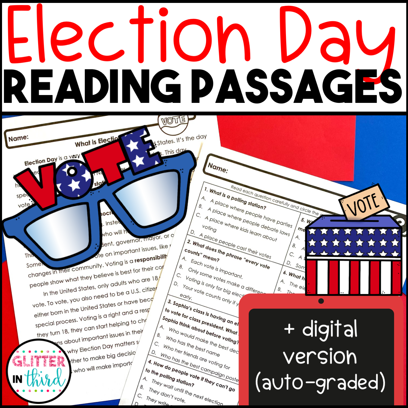 Auto B Good School Edition Printable Activity