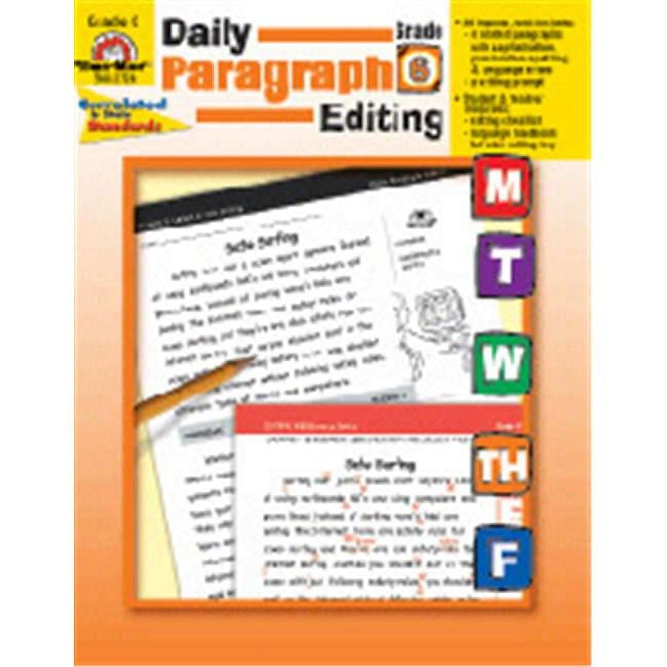 Daily Paragraph Editing Grade 6 Printable