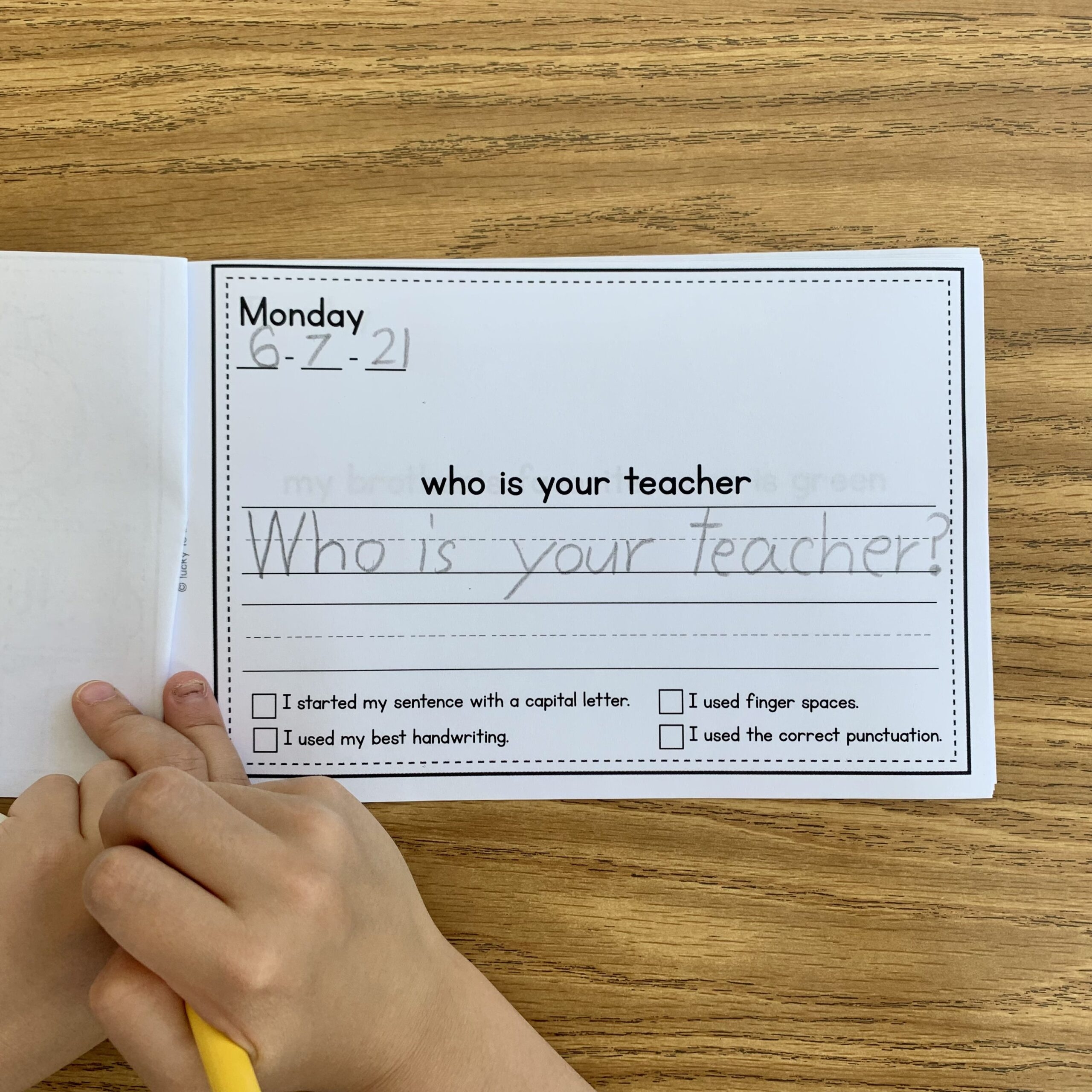 Everyday Edits June Daily Edits June Lucky Learning With Molly Lynch