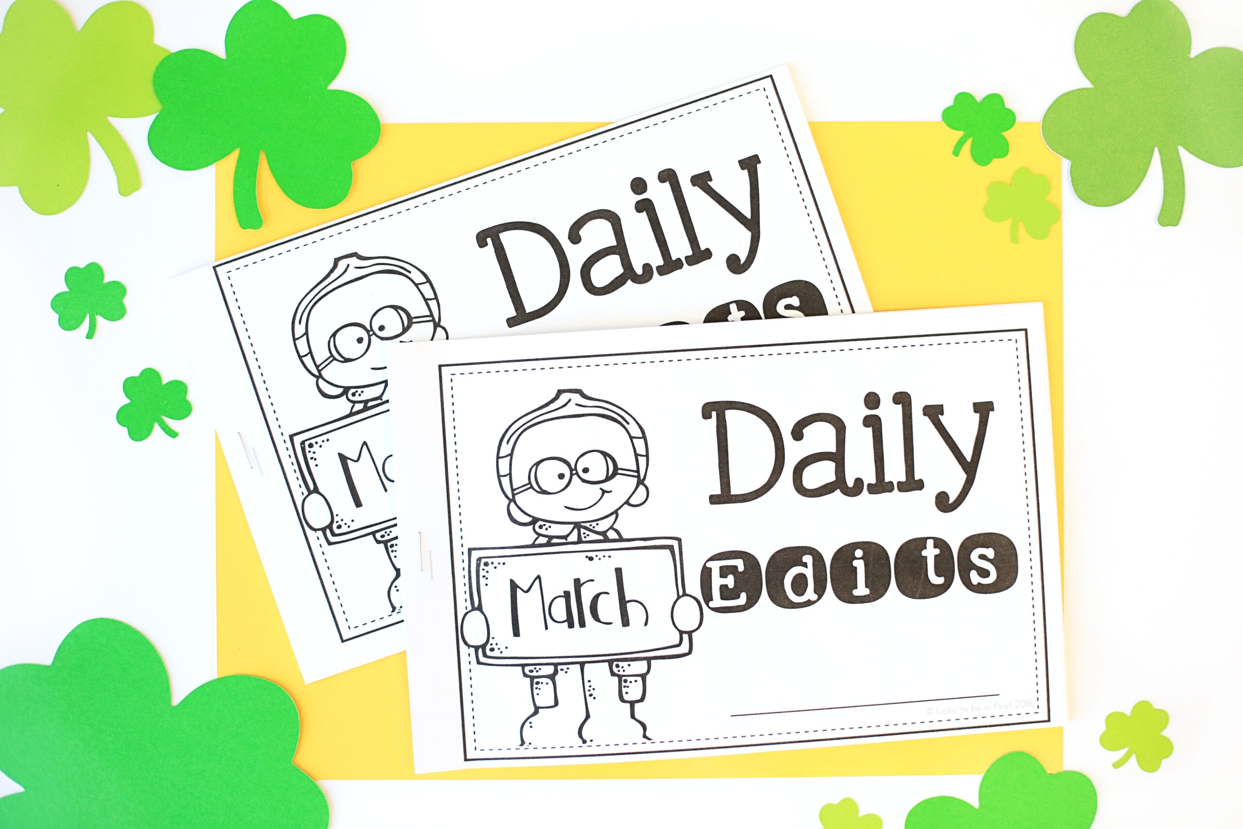 Everyday Edits March Daily Edits With March Theme 1st 2nd Grade