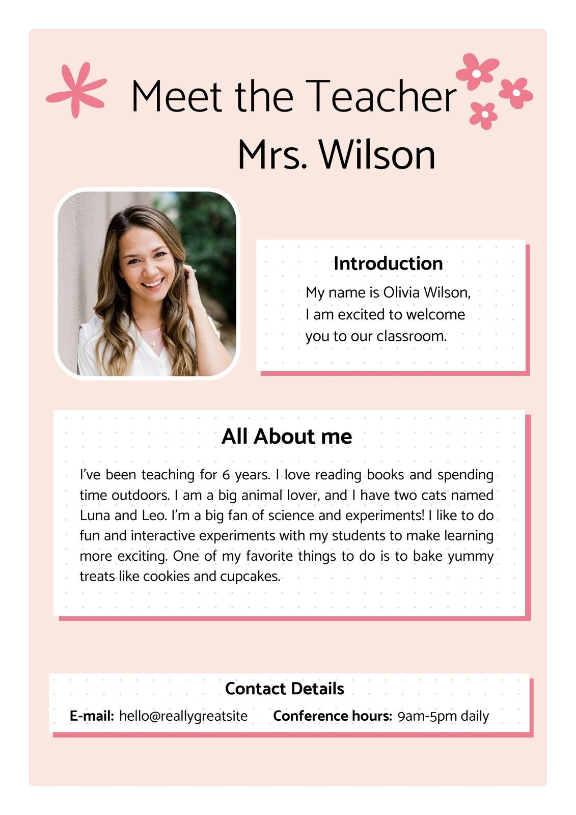 Free And Customizable Meet The Teacher Flyer Templates Canva