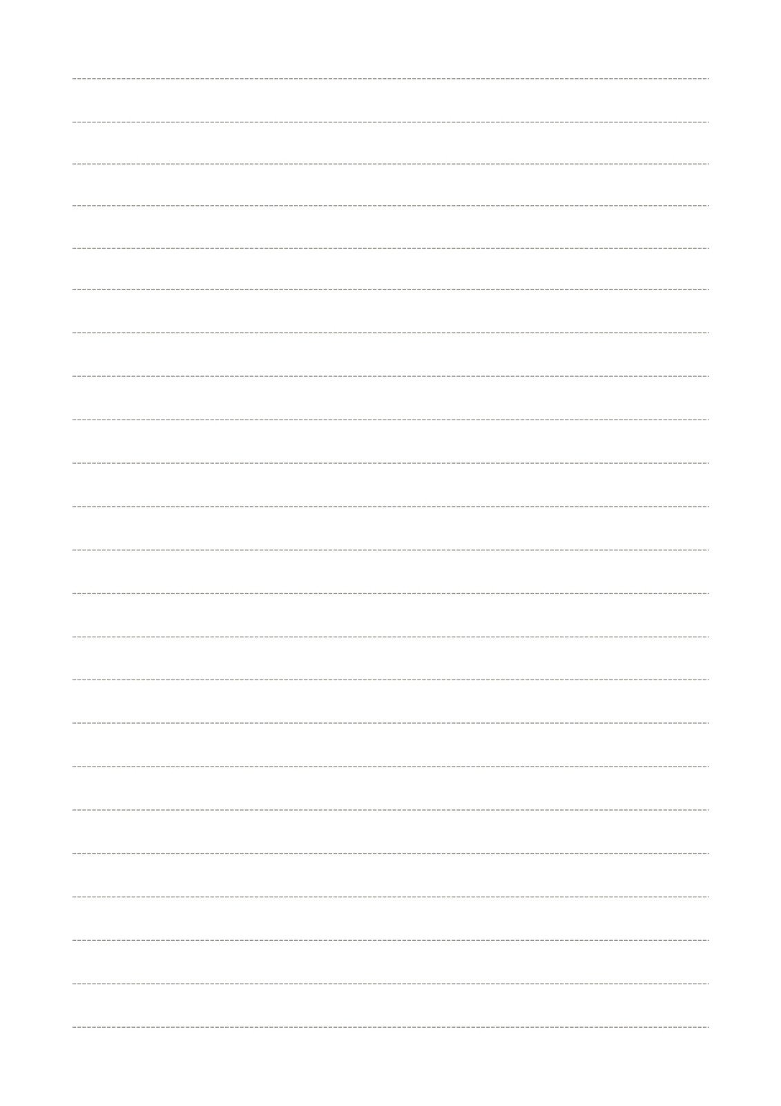Free Printable Editable Lined Paper