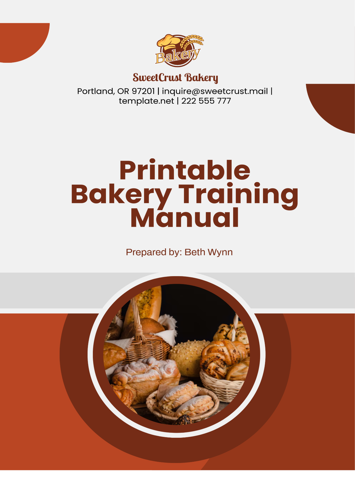 Free Bakery Templates To Edit Online