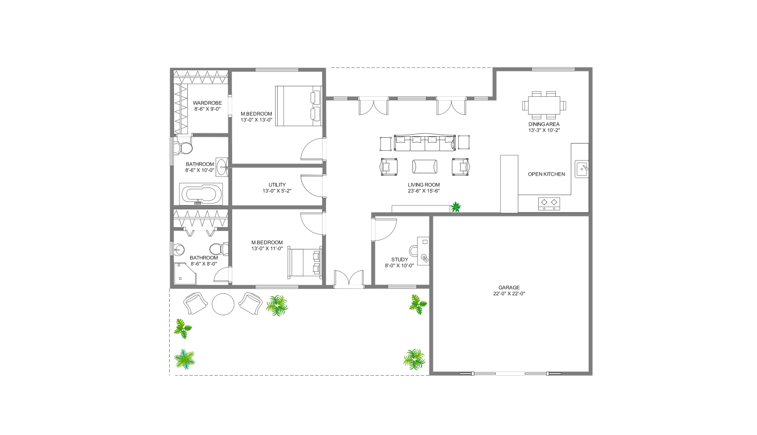 Free Barn Floor Plan Template