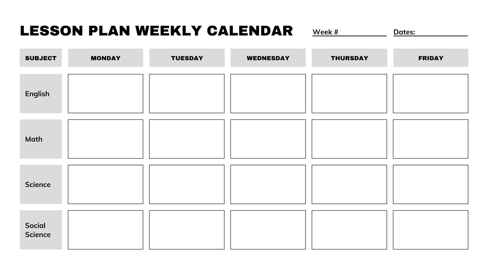 Free Printable Editable Calendar Templates