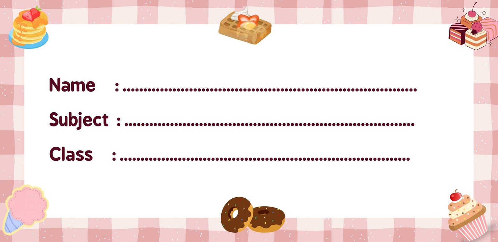 Free Editable Printable Name Tag Sticker Templates Canva