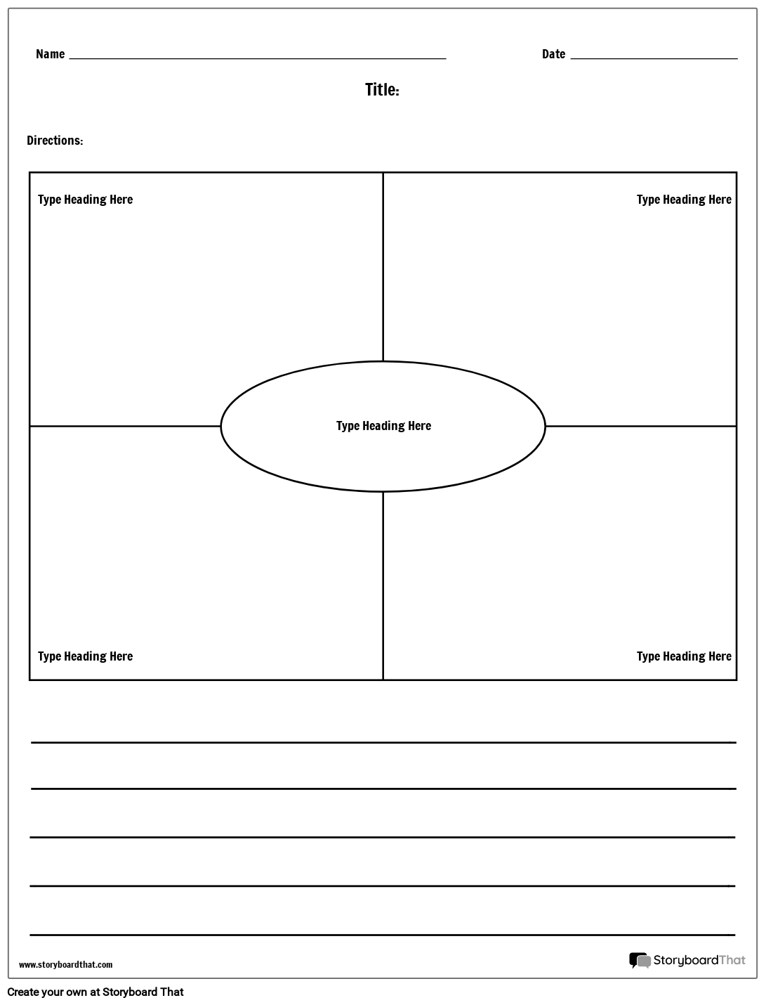 Free Frayer Model Templates By Storyboard That Create Now 