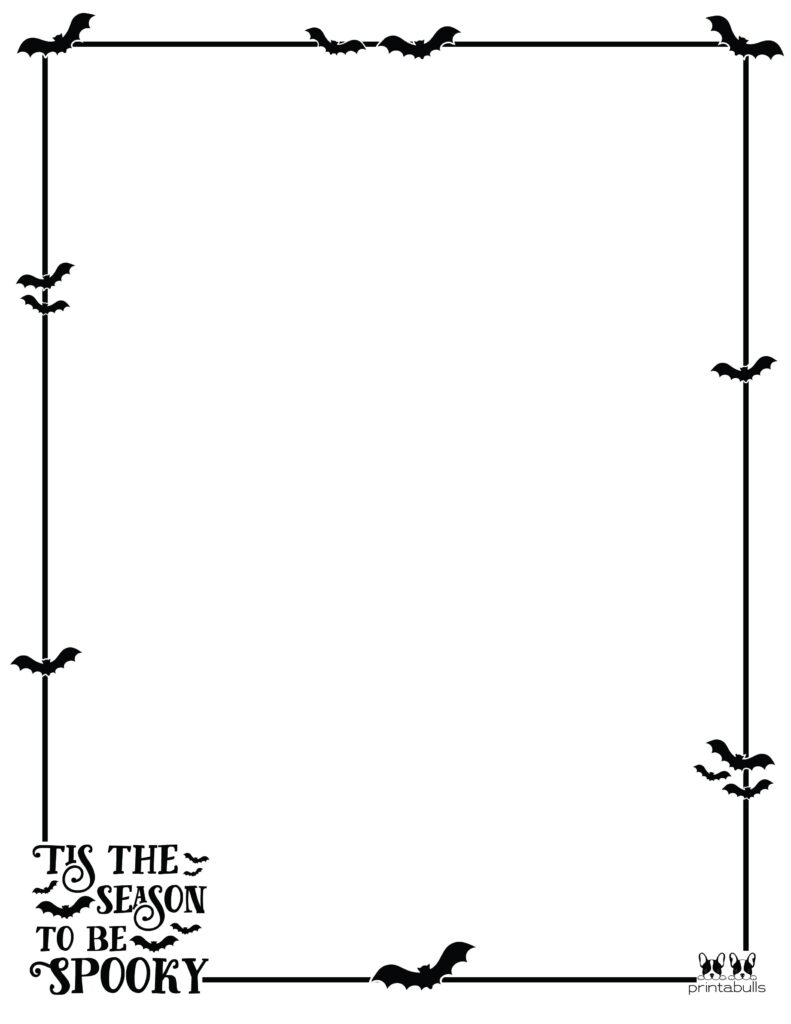 Free Halloween Borders Frames Printabulls