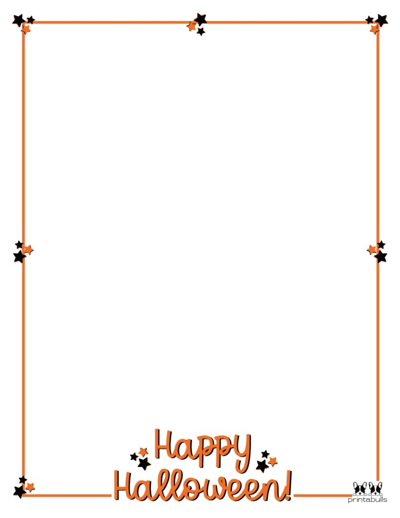 Free Halloween Borders Frames Printabulls