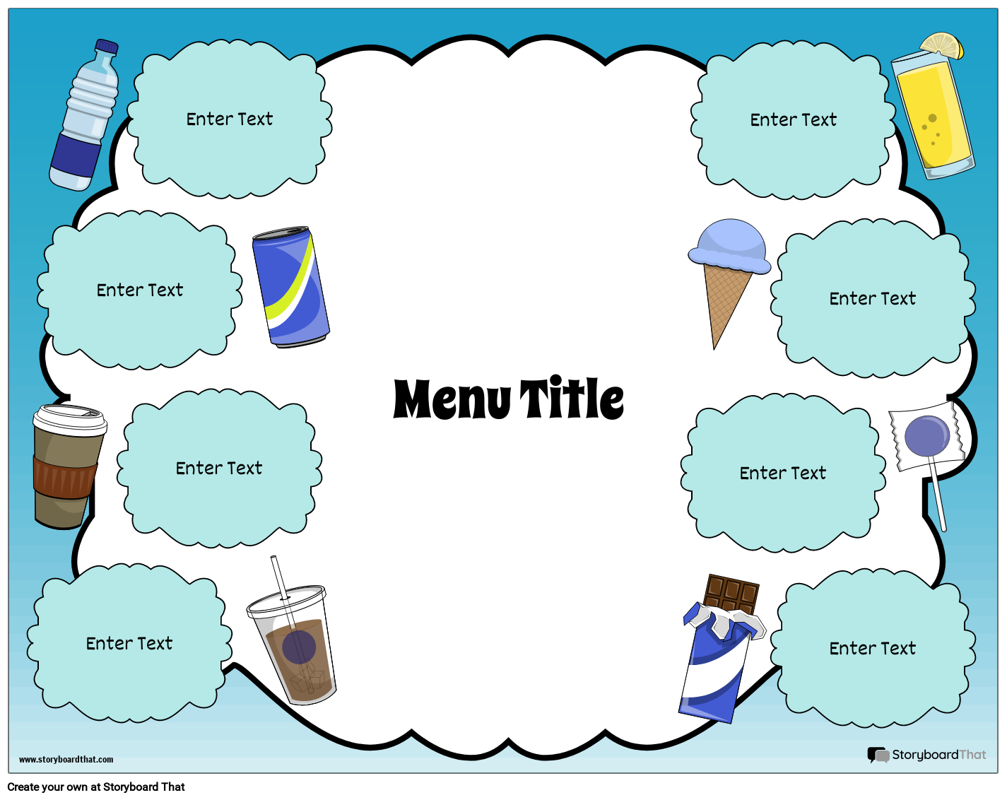Free Printable, Editable, Menu By Subject For Elementary School Prospective Parents
