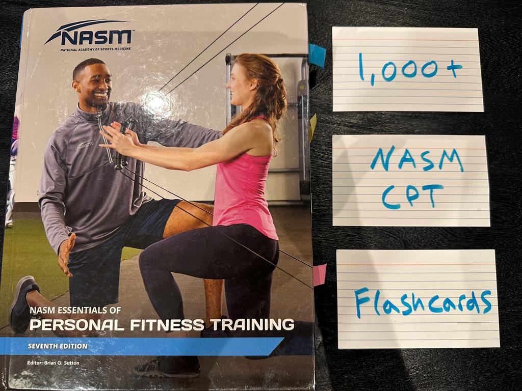 Free NASM CPT Flashcards Over 1000 Cards