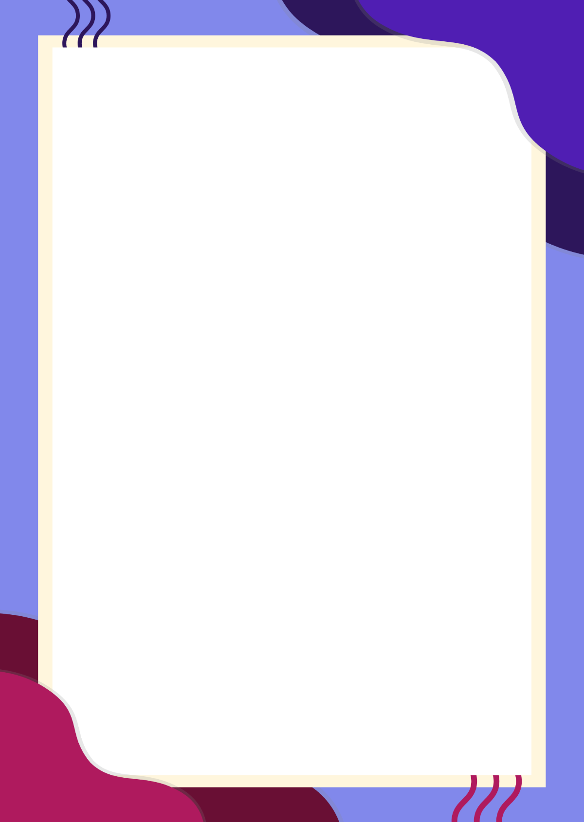 Free Printable And Editable Class List Template With Colorful Borders