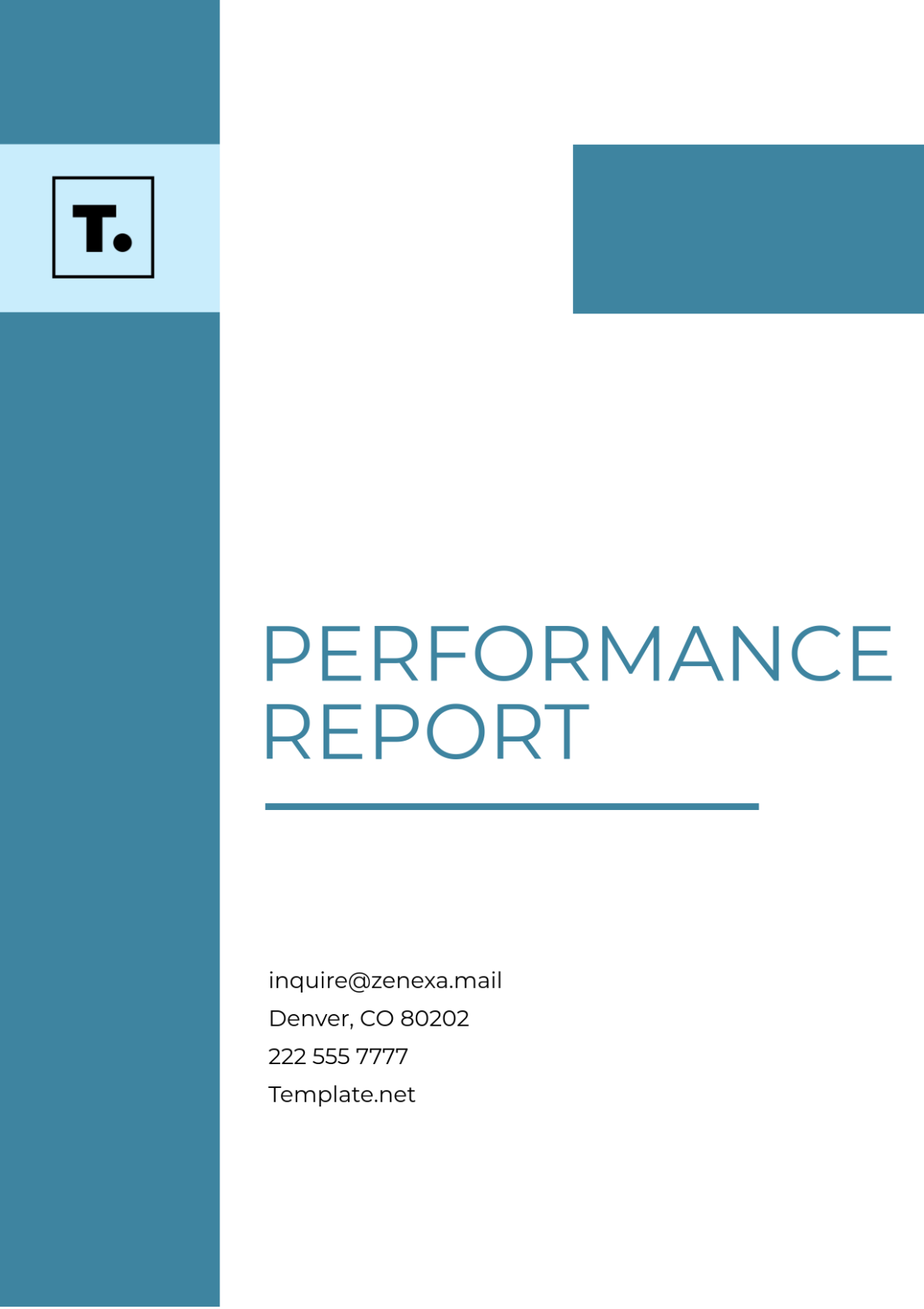 Free Performance Report Templates To Edit Online And Print