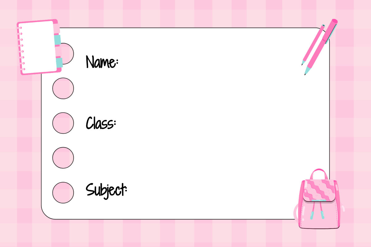 Free Pink Label Template To Edit Online