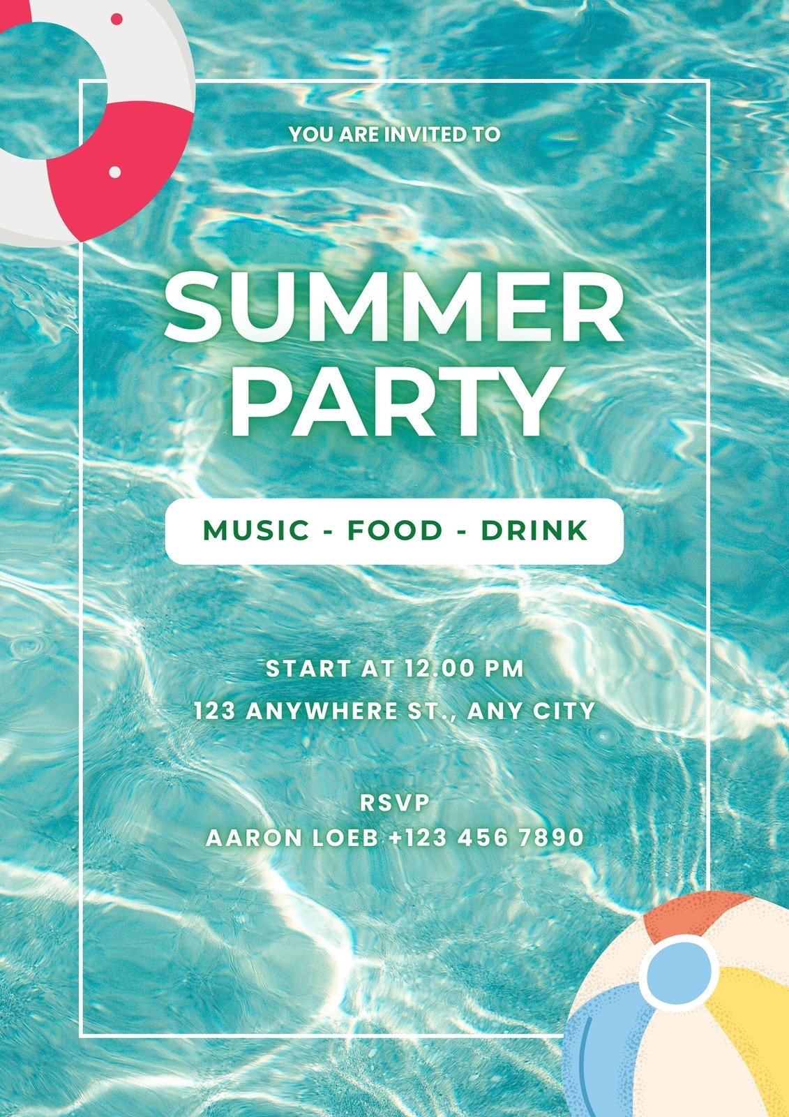 Invitation Flyer Template Free Download Invitation Flyer Editable And Printable