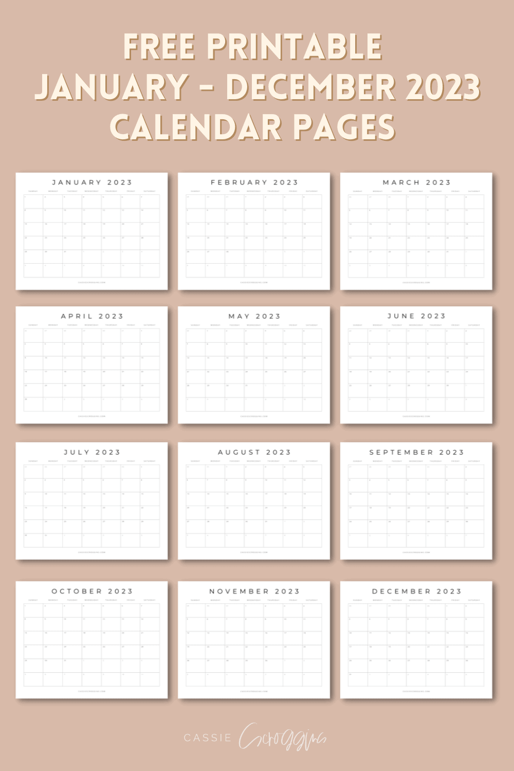 Calendar January To May Printable Calendar Monthly Editable Printable