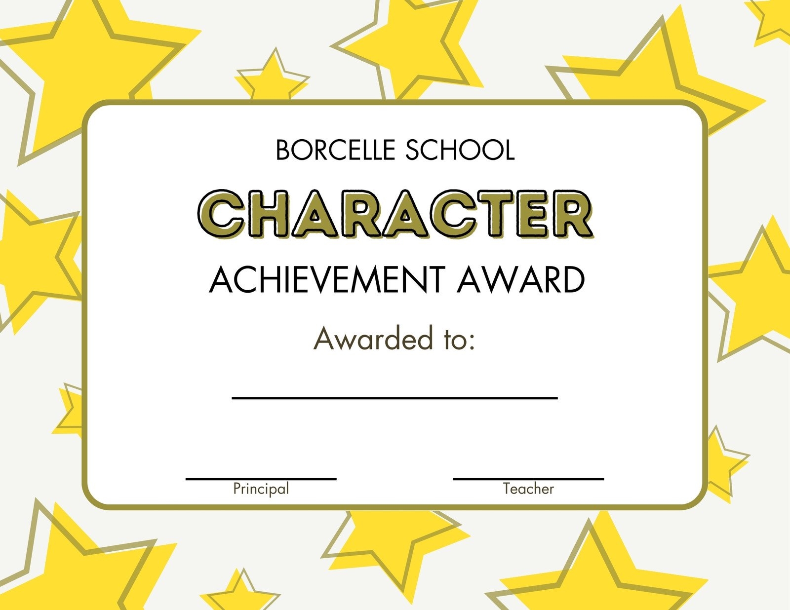 Free Printable And Customizable Award Certificate Templates Canva