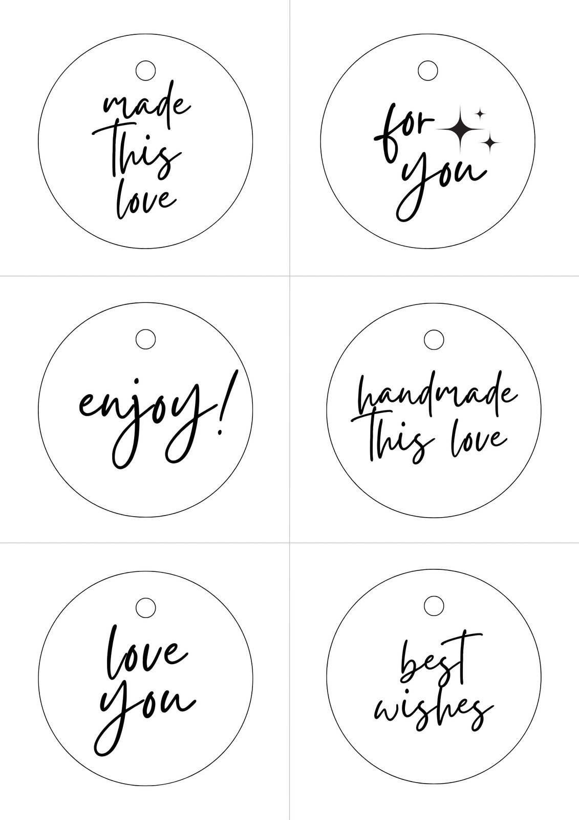 Free Printable Red And Black Gift Tags To Edit