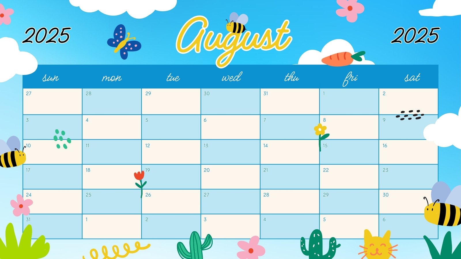 Editable And Printable Free Calendars