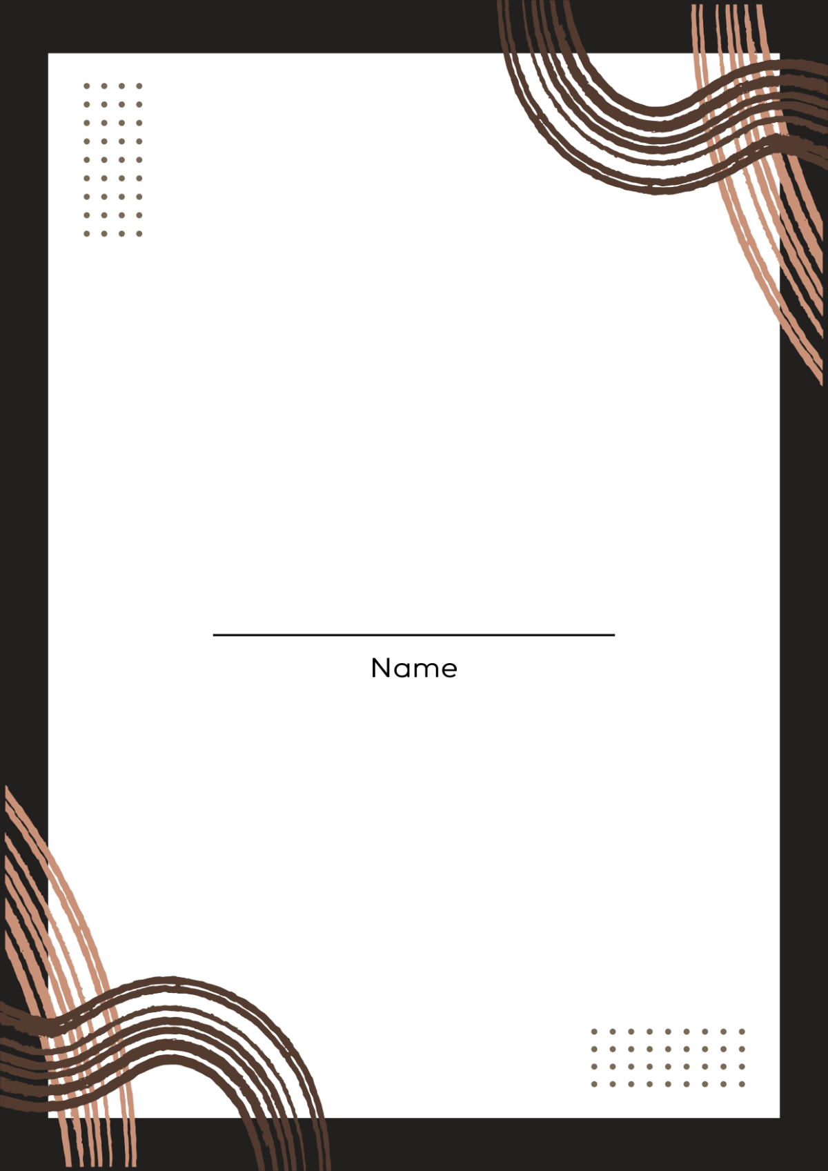 Free Printable Binder Cover Templates To Customize Online
