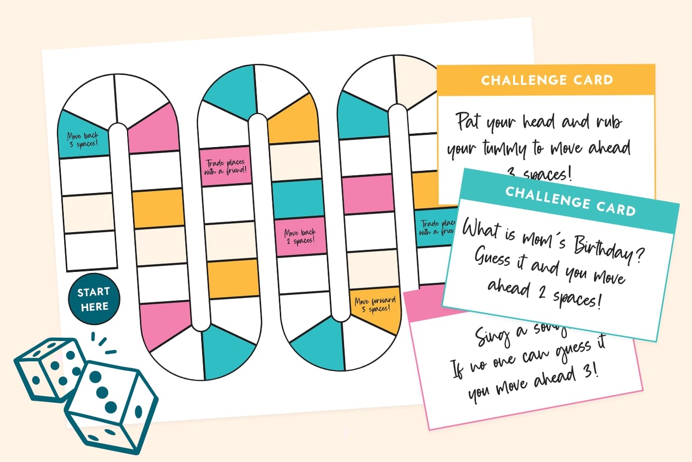Free Printable Editable Game Board