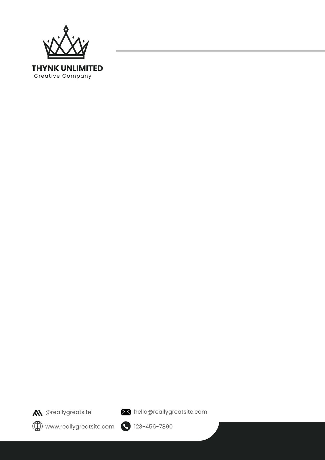 Free Printable Business Letterhead Templates To Customize Canva