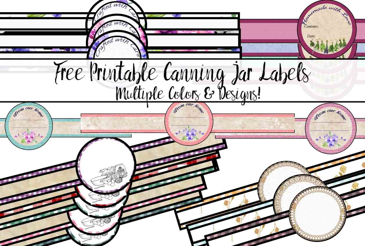 Printable Mason Jar Labels Editable