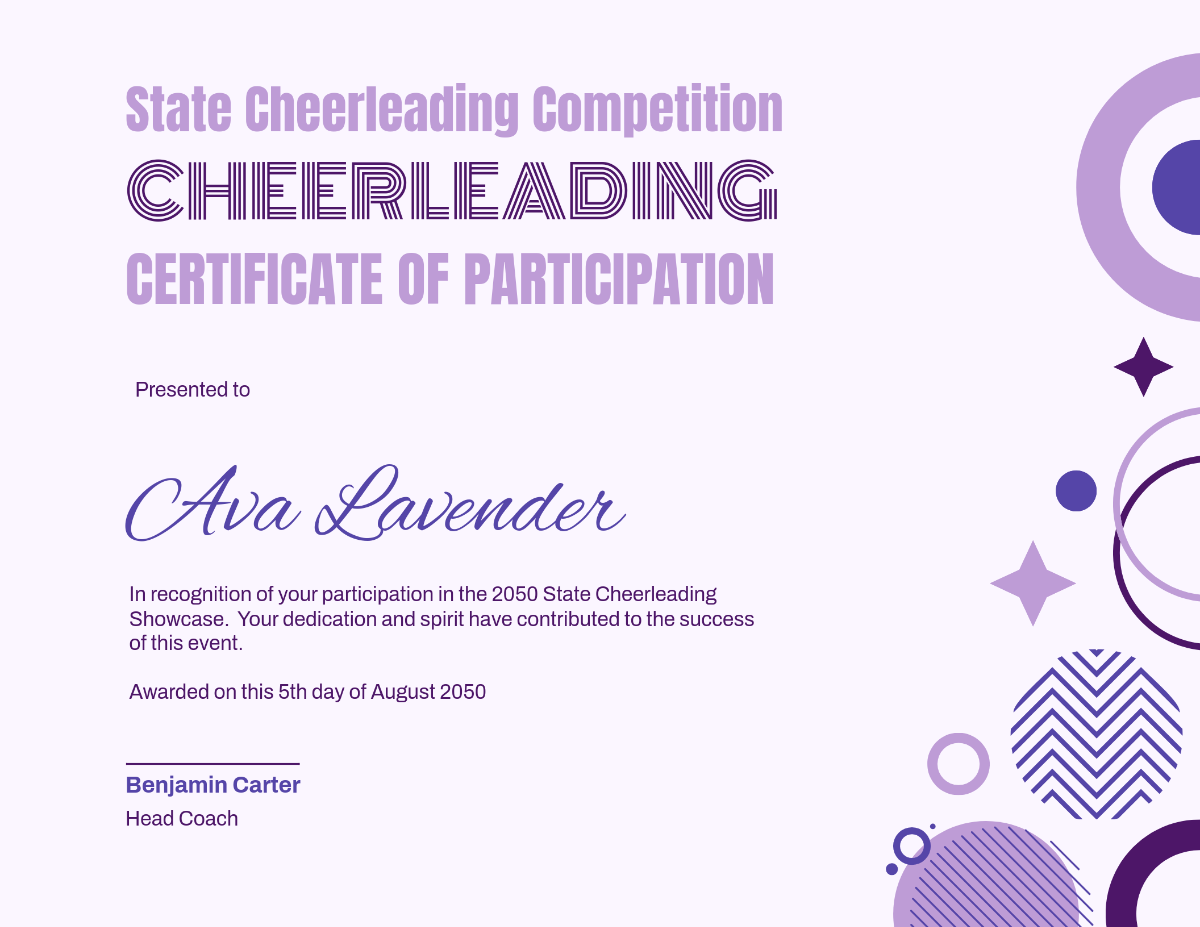 Printable Cheerleading Certificates Editable Cheerleading Certificates Free