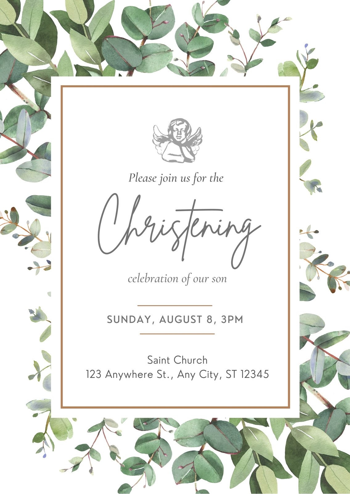 Free Printable Church Invitation Templates To Customize Canva