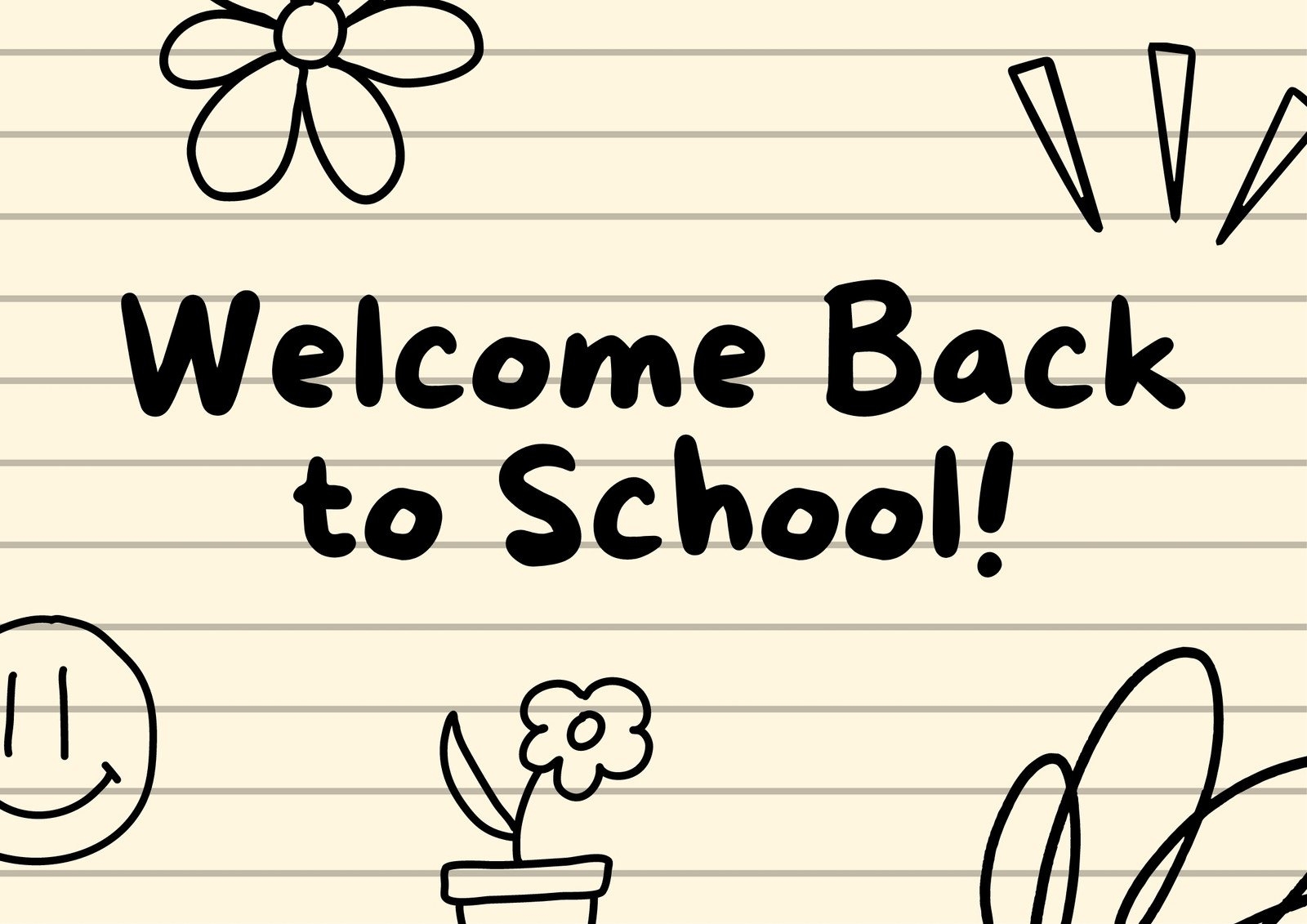 Printable Editable Welcome Classroom Sign