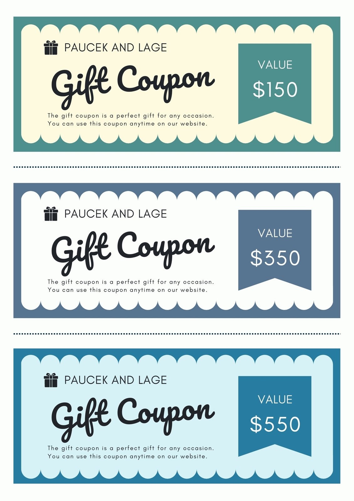 Free Printable Customizable Coupon Templates Canva Worksheets Library
