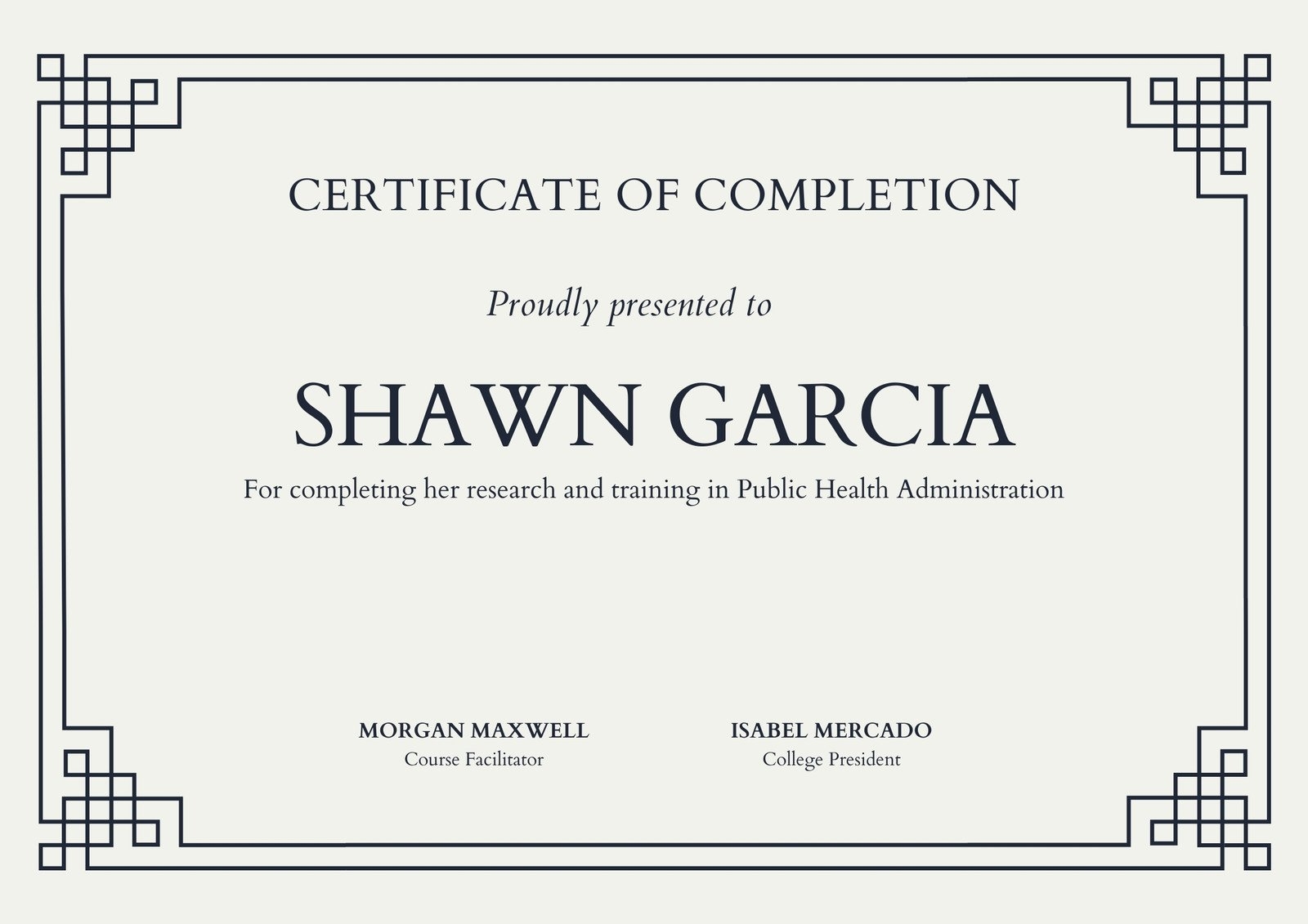 Free Printable Customizable Course Certificate Templates Canva