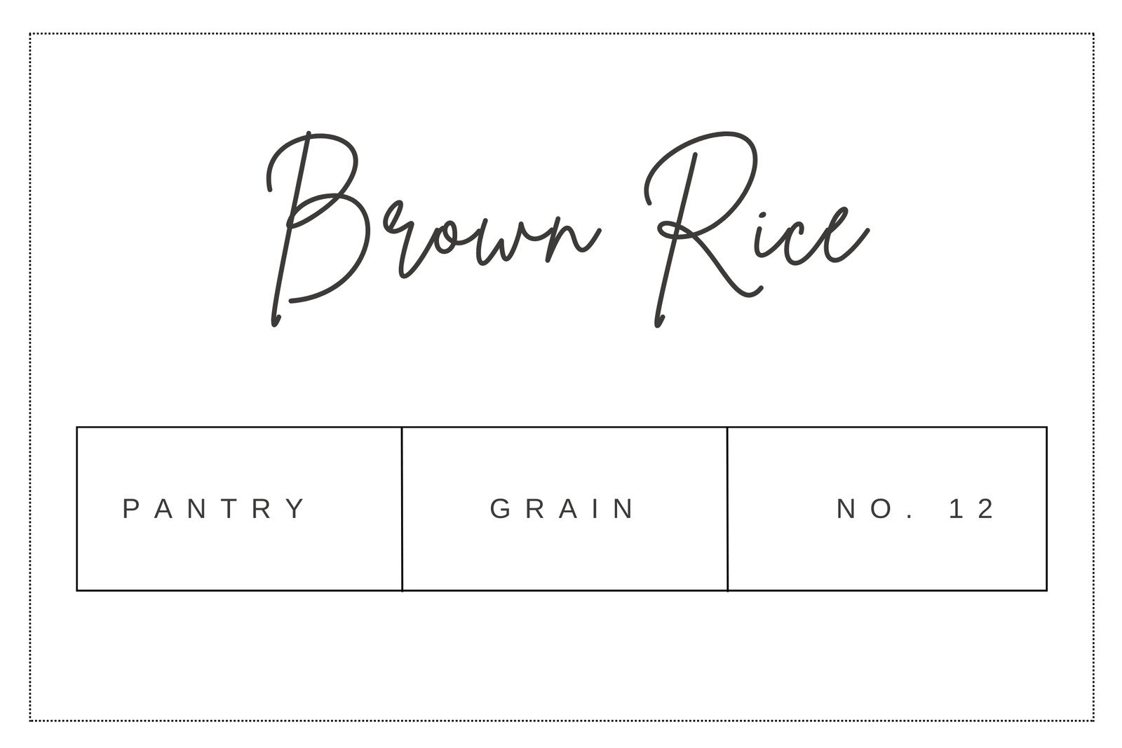 Free Editable Printable Storage Bin Labels