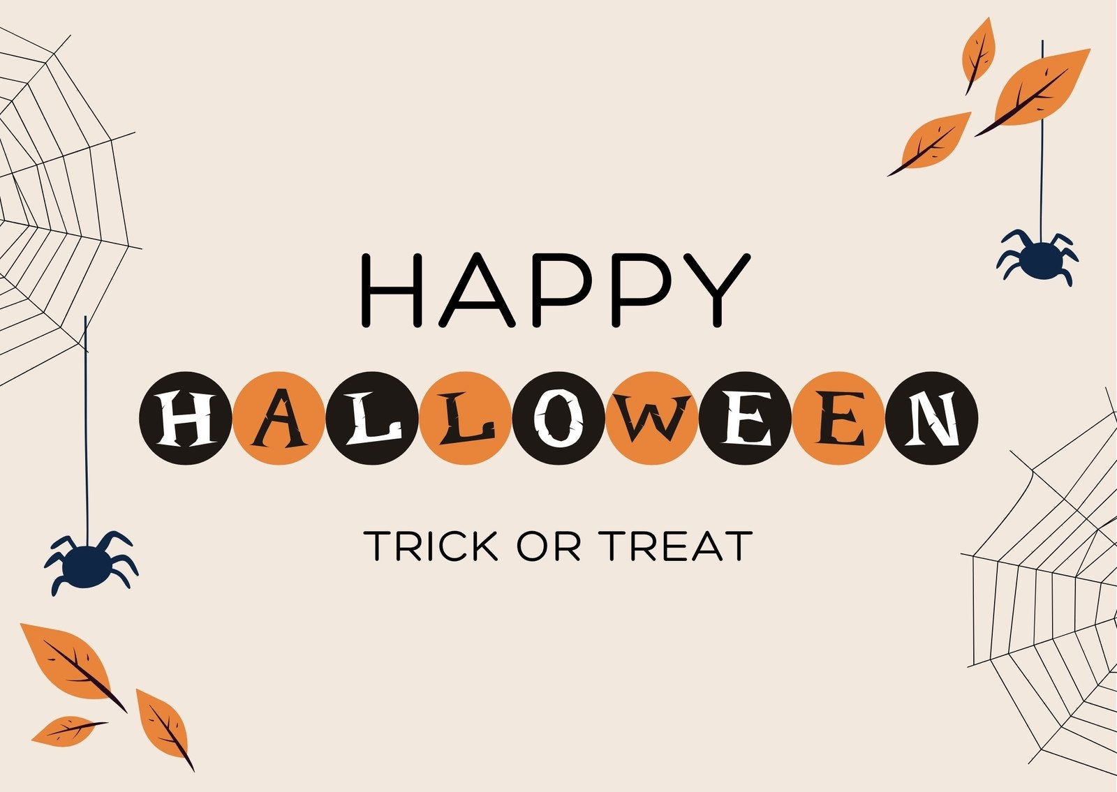 Free Printable Editable Halloween Card Templates Canva Worksheets Library