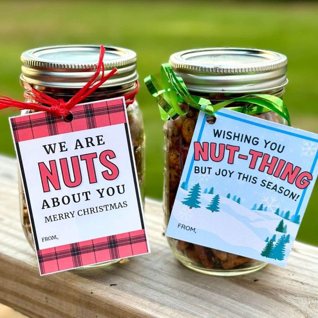 Nuts About You Printable Editable
