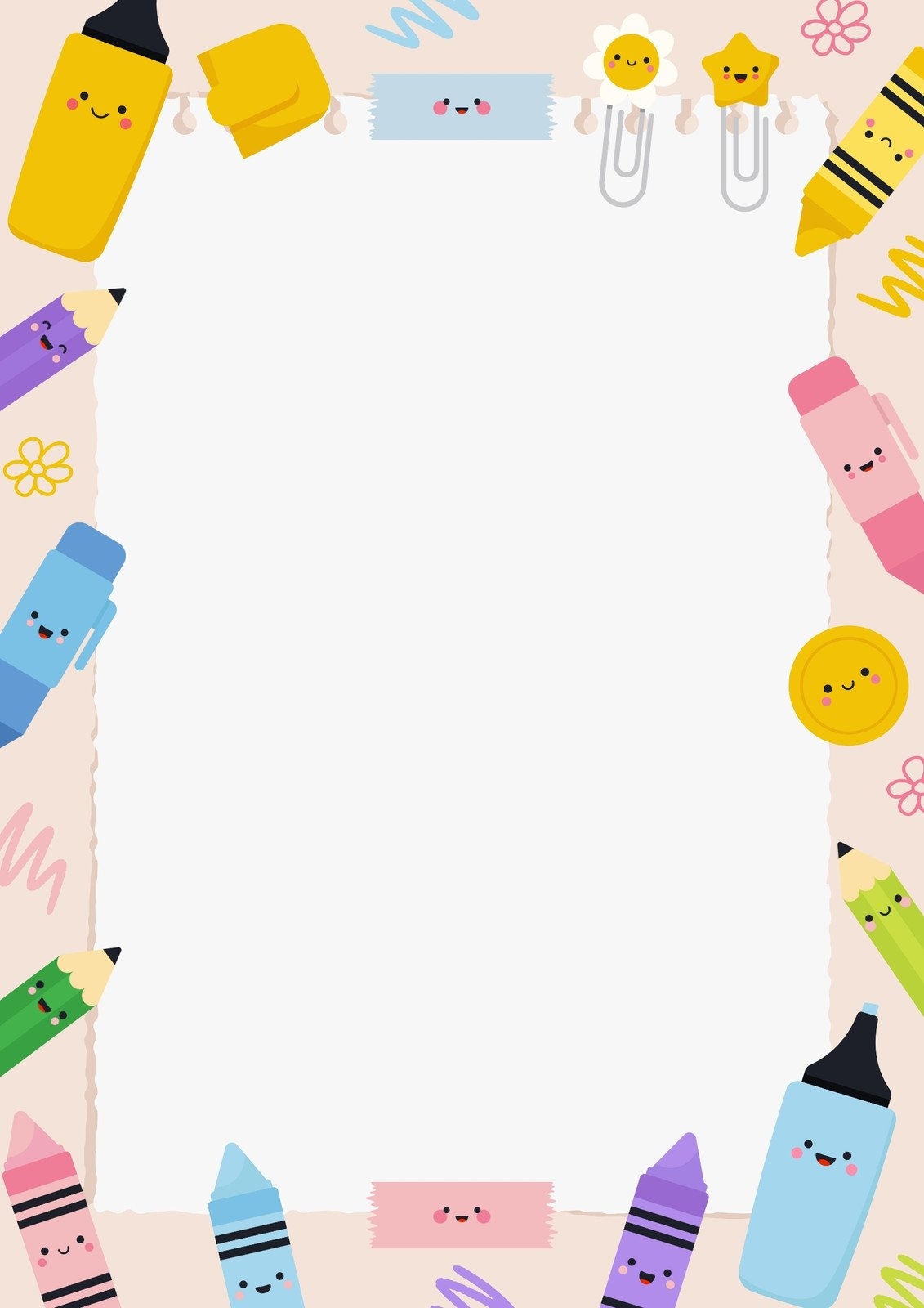 Free Printable Editable Borders