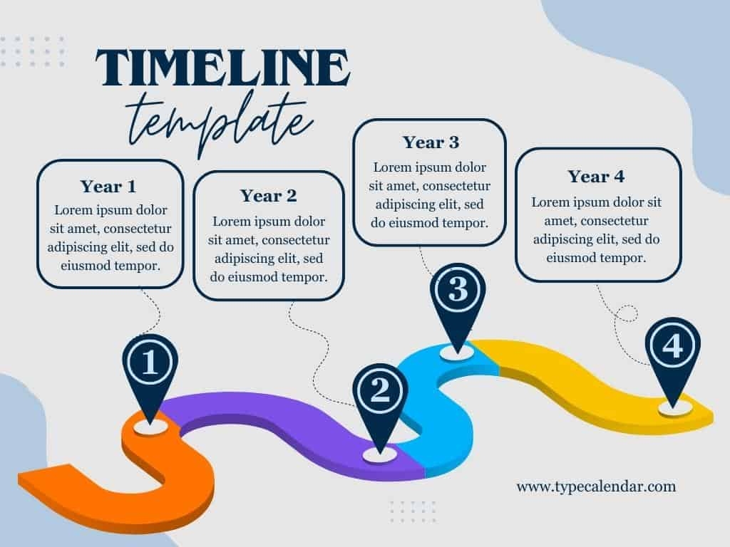 Free Printable Timeline Templates Word Excel Historical
