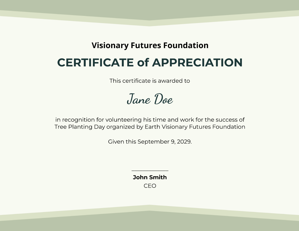 Free Printable Volunteer Certificate Templates To Customize Online