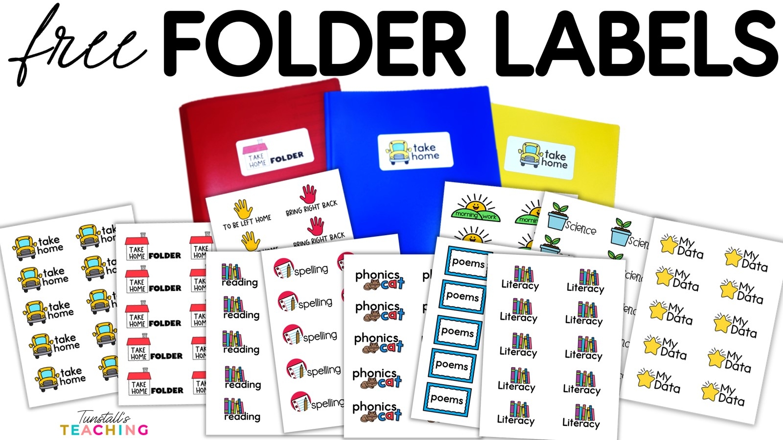 Editable Free Printable File Folder Labels