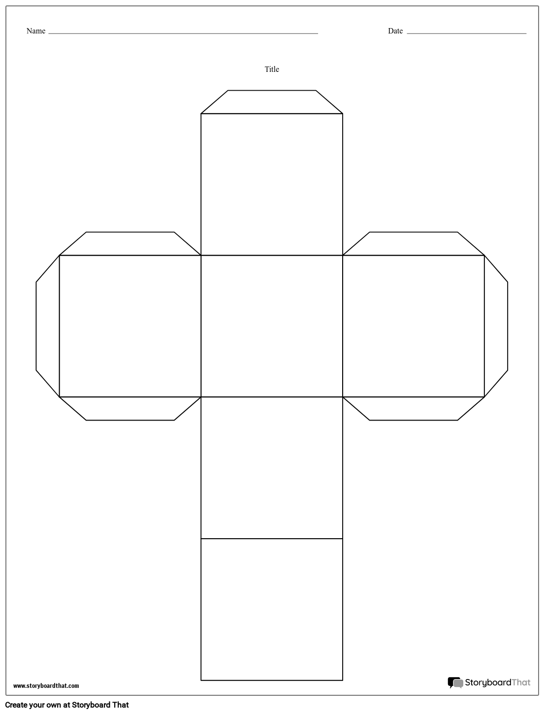 Free Story Cube Templates Create Print In 2025