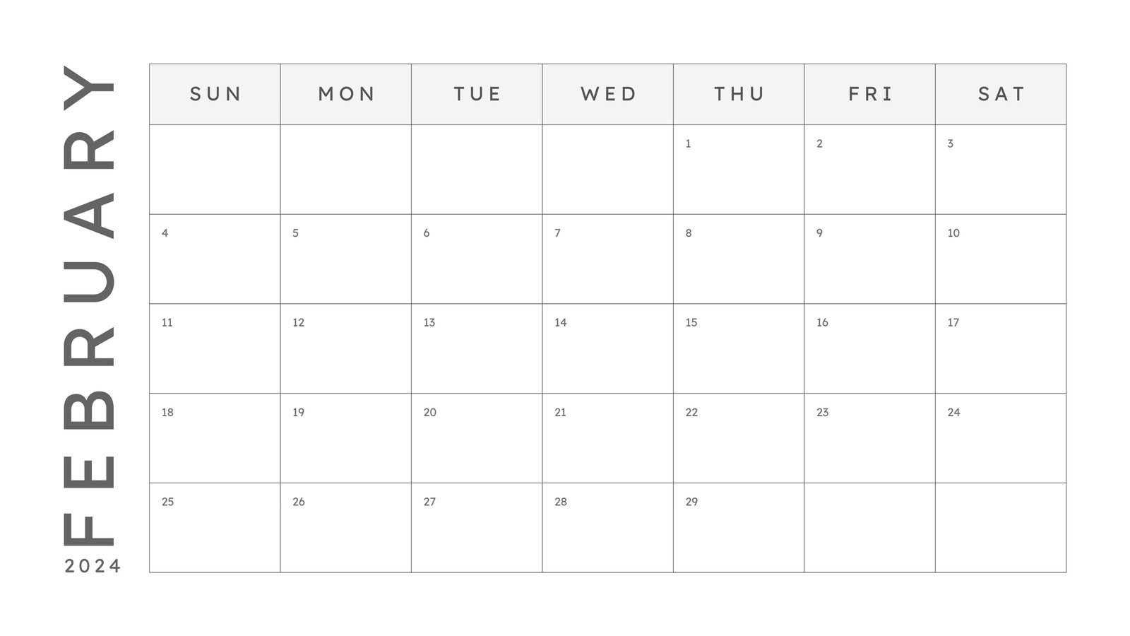 Free To Customize February 2025 Calendar Templates Canva