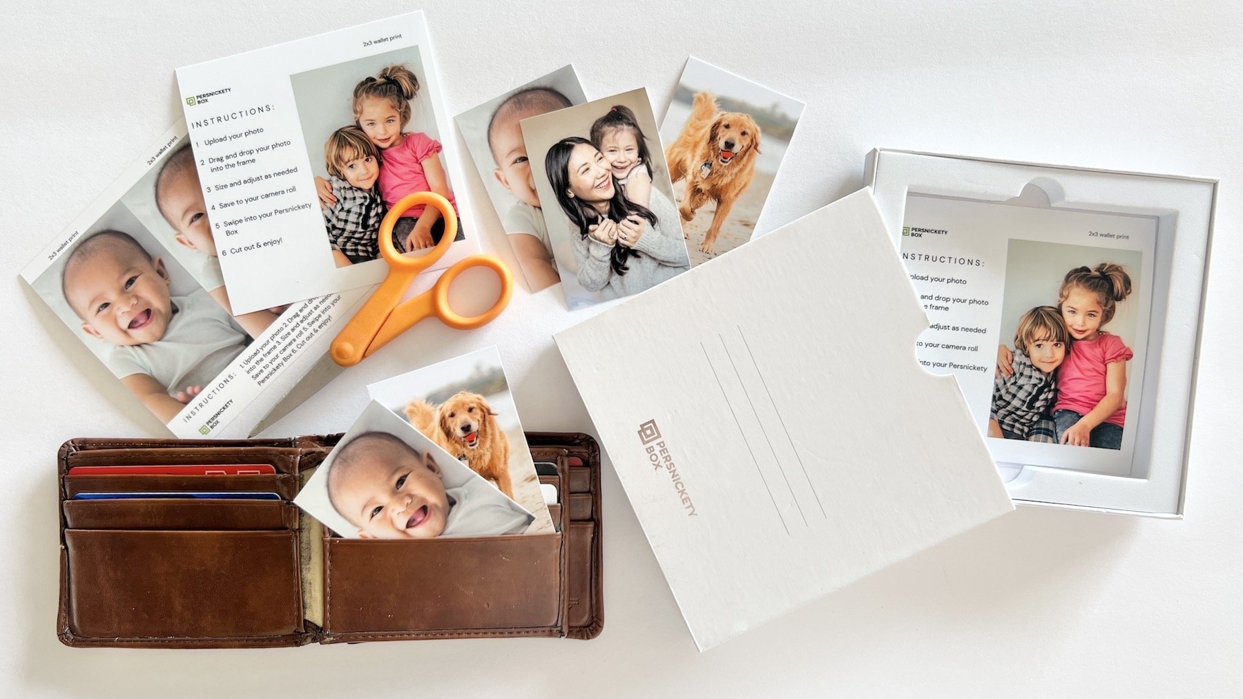 Free Wallet Prints Template Persnickety Box