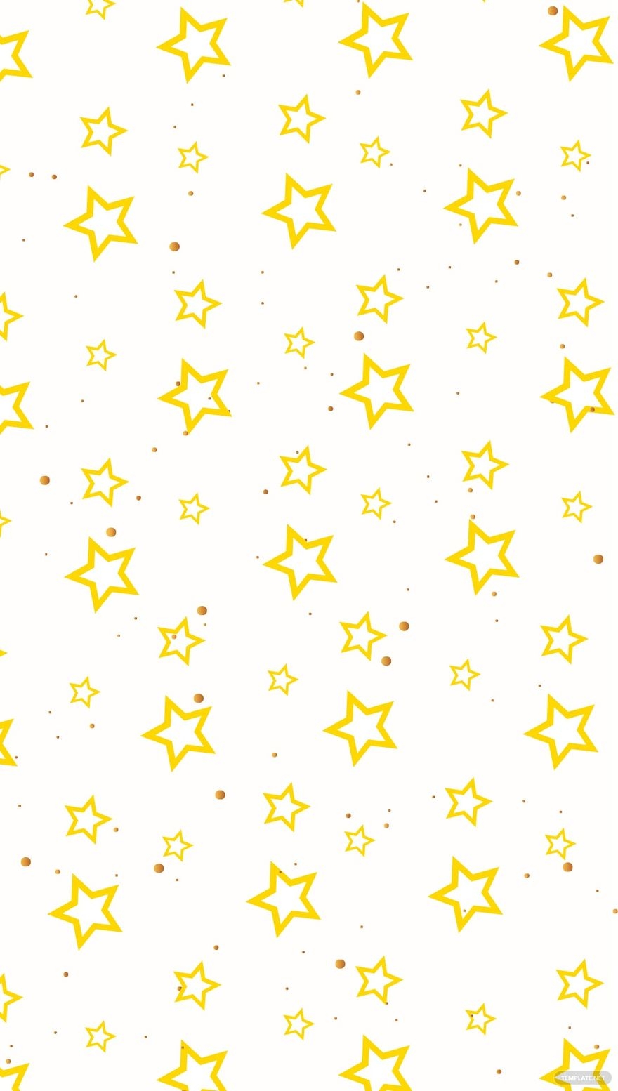 Gold Star Transparent Background In Illustrator SVG JPG EPS Download Template