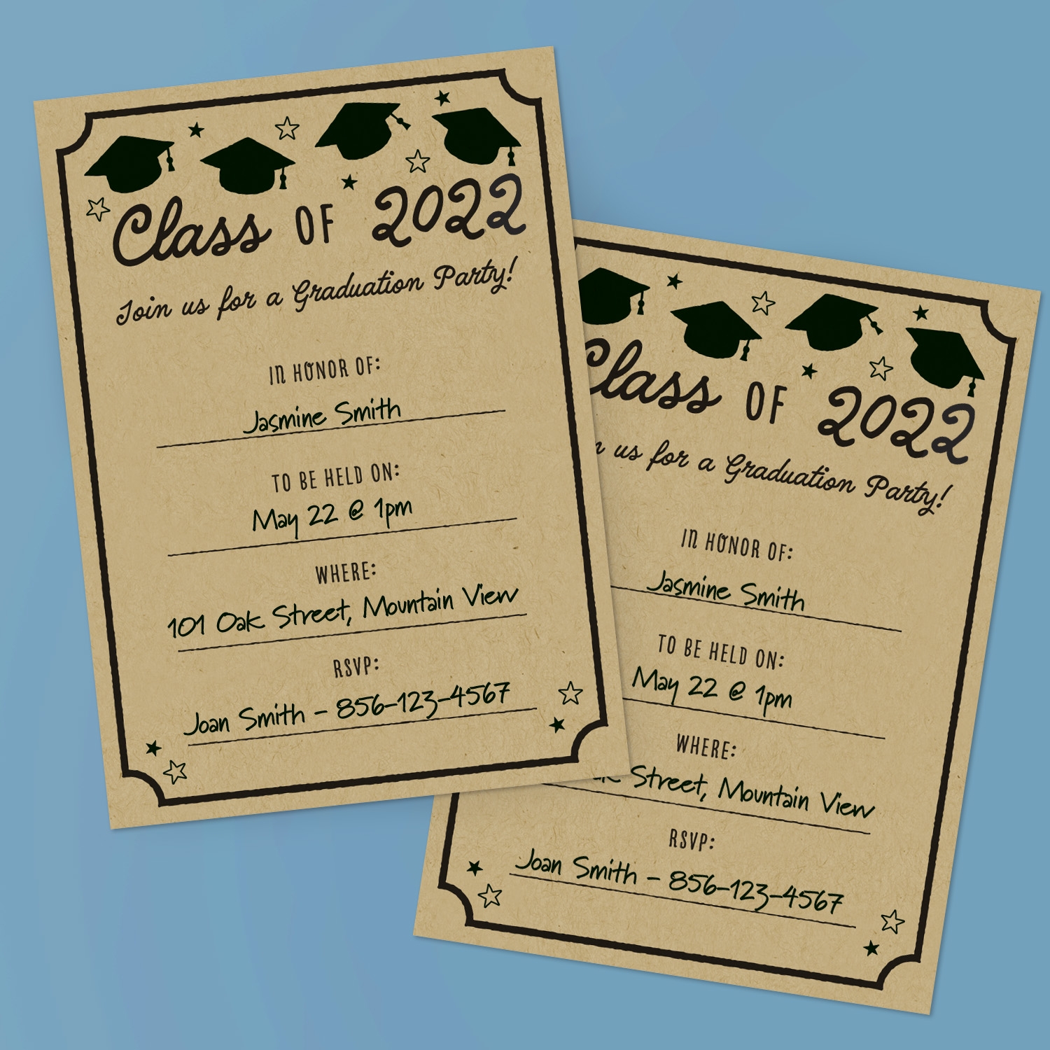 Free Editable And Printable Graduation Invite