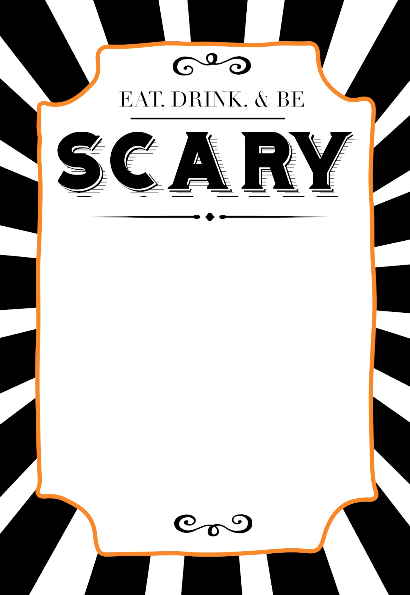 Printable Editable Halloween Invitations