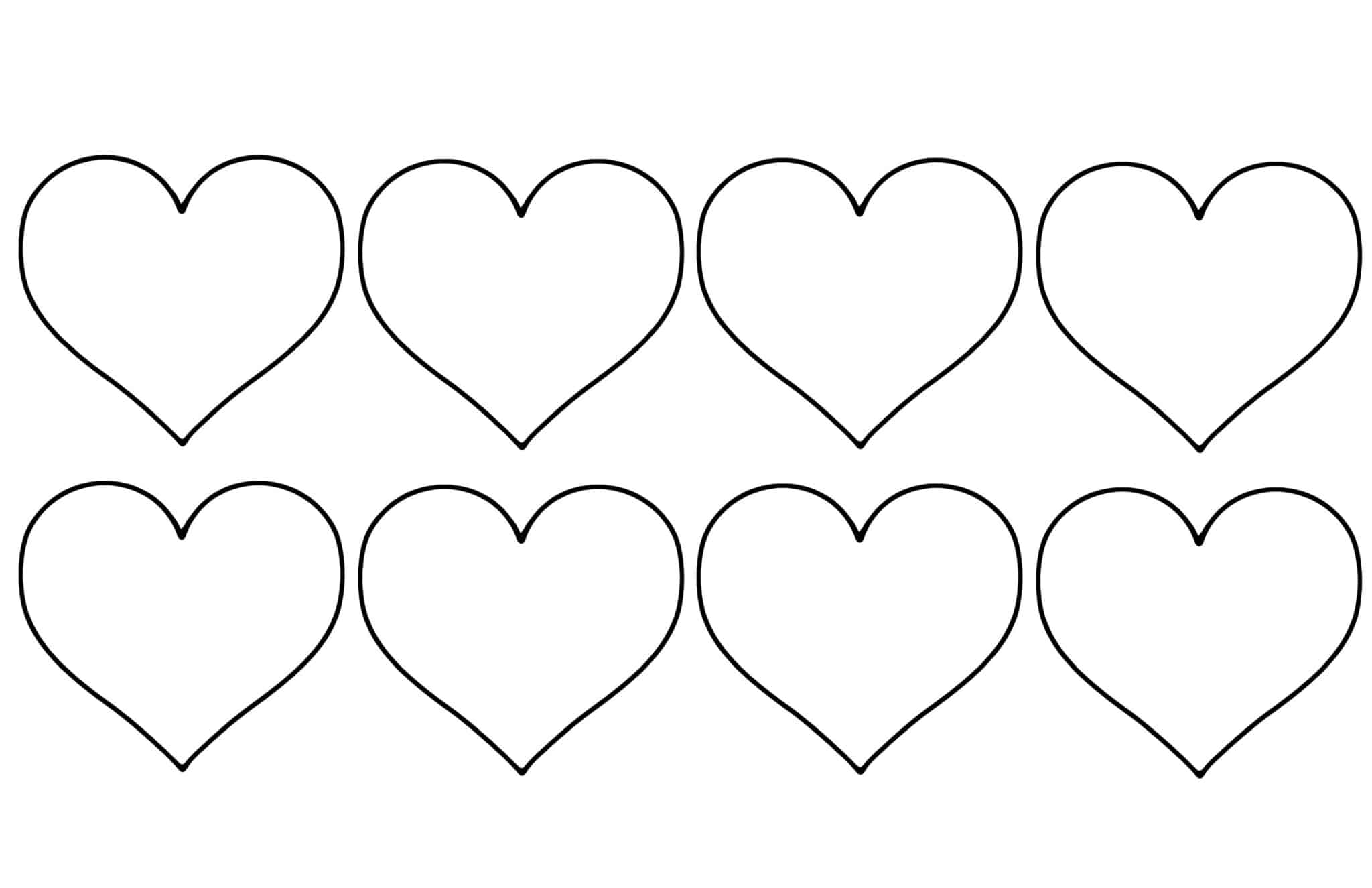 Heart Pattern Printable Printable Party Favors