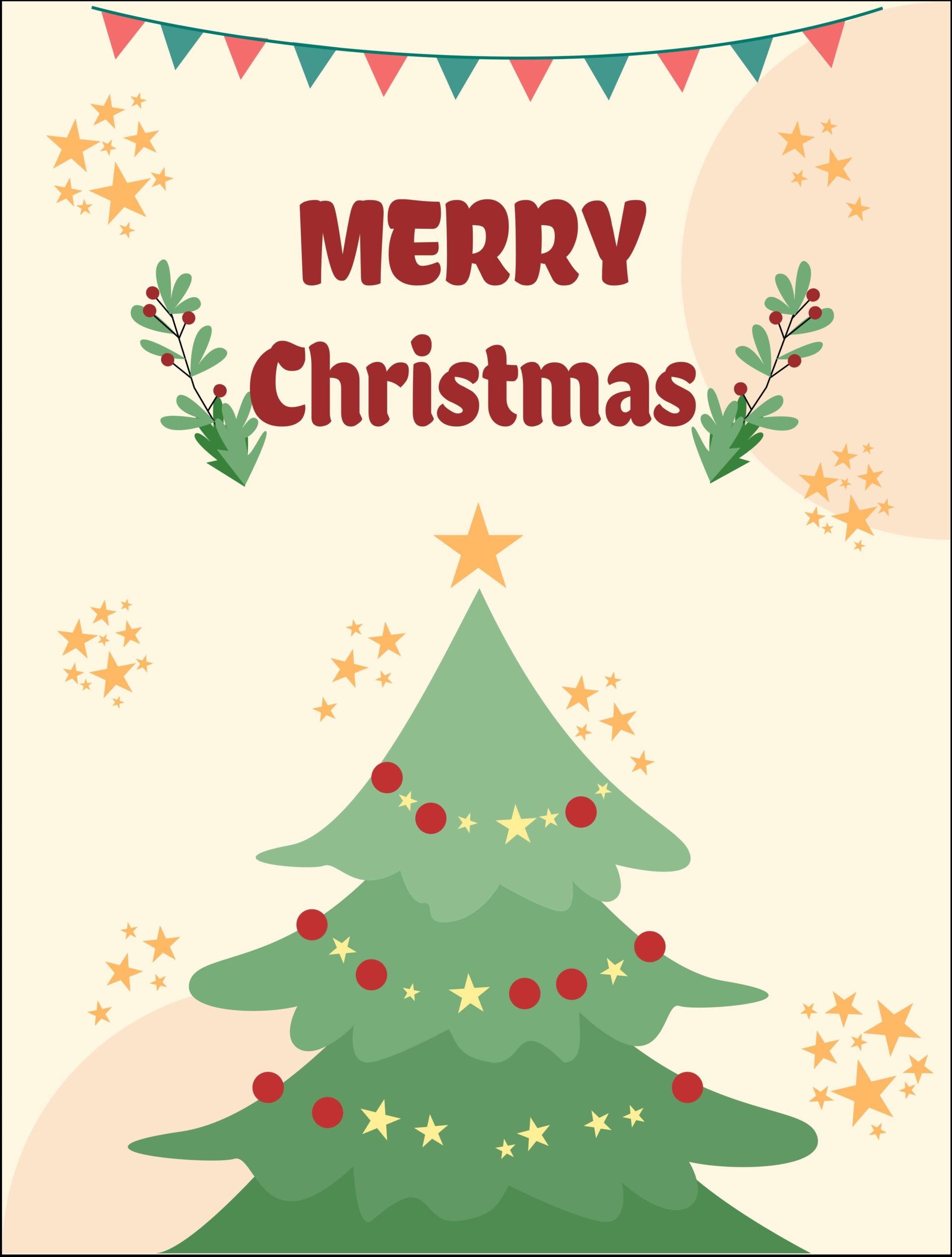 Free Printable Editable Christmas Cards