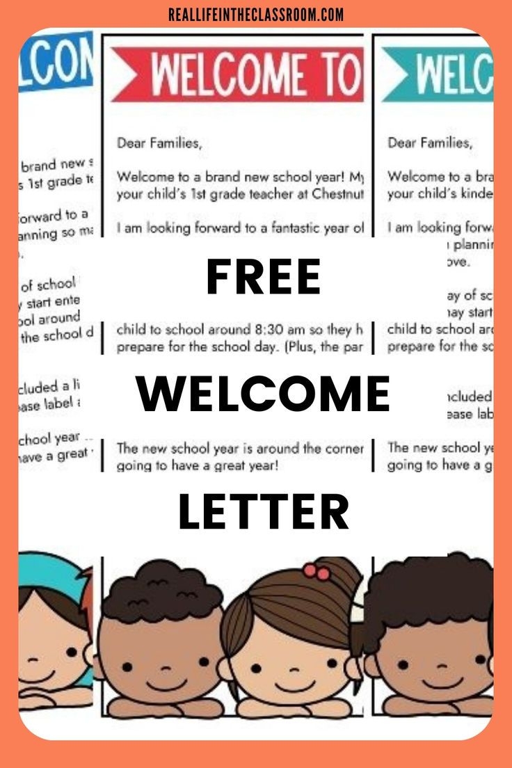 Heartfelt Welcome Back Letters Editable Templates For Teachers
